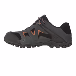 Mountain Warehouse Mens Curlews Waterproof Suede Walking Shoes - 7 UK, Dark Grey