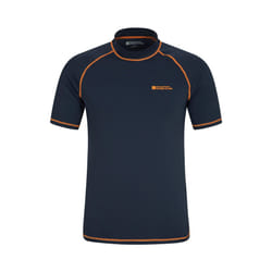 Mountain Warehouse Mens UV Protection Rash Top - XS, Navy