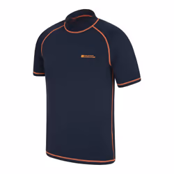 Mountain Warehouse Mens UV Protection Rash Top - XS, Navy
