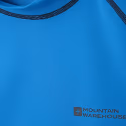 Mountain Warehouse Mens UV Protection Rash Top - XXL, Blue