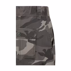 Mountain Warehouse Mens Camo Cargo Shorts - 28R, Black