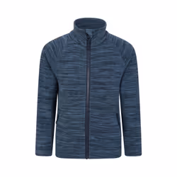 Mountain Warehouse Childrens/Kids Snowdonia Fleece Jacket - 7-8 Years, Navy