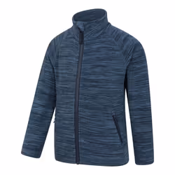 Mountain Warehouse Childrens/Kids Snowdonia Fleece Jacket - 7-8 Years, Navy