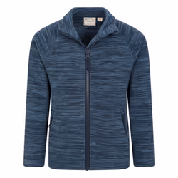 Mountain Warehouse Childrens/Kids Snowdonia Fleece Jacket - 7-8 Years, Navy