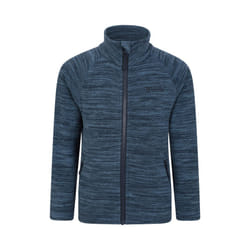 Mountain Warehouse Childrens/Kids Snowdonia Fleece Jacket - 13 Years, Navy