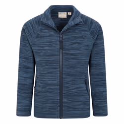 Mountain Warehouse Childrens/Kids Snowdonia Fleece Jacket - 9-10 Years, Navy