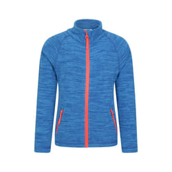 Mountain Warehouse Childrens/Kids Snowdonia Fleece Jacket - 7-8 Years, Blue