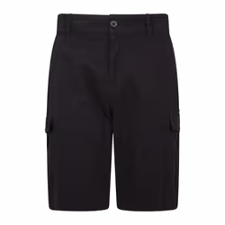 Mountain Warehouse Mens Lakeside Cargo Shorts - 30R, Black