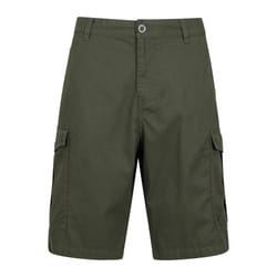 Mountain Warehouse Mens Lakeside Cargo Shorts - 42R, Khaki Green