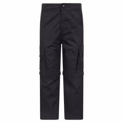 Mountain Warehouse Childrens/Kids Convertible Active Trousers - 5-6 Years, Black