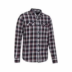 Mountain Warehouse Mens Trace Flannel Long-Sleeved Shirt - XXS, Blue