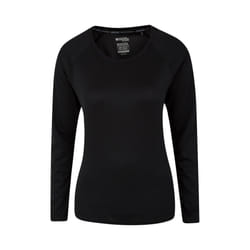 Mountain Warehouse Womens/Ladies Endurance Long-Sleeved Top - 18 UK, Black