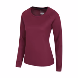 Mountain Warehouse Womens/Ladies Endurance Long-Sleeved Top - 10 UK, Pink