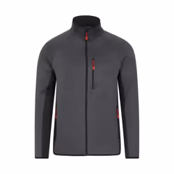 Mountain Warehouse Mens Treston Full Zip Fleece Jacket - 4XL, Black