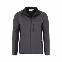 Mountain Warehouse Mens Treston Full Zip Fleece Jacket - 4XL, Black