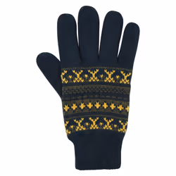 Mountain Warehouse Mens Thinsulate Fair Isle Gloves - One Size, Navy