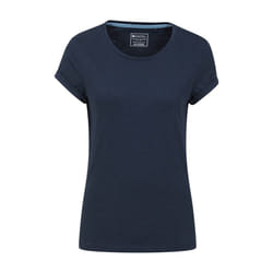 Mountain Warehouse Womens/Ladies Bude Relaxed Fit T-Shirt - 8 UK, Navy