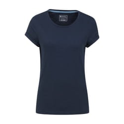 Mountain Warehouse Womens/Ladies Bude Relaxed Fit T-Shirt - 10 UK, Navy