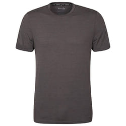 Mountain Warehouse Mens Agra Melange T-Shirt - XXS, Black