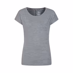Mountain Warehouse Womens/Ladies Panna II UV Protection Loose T-Shirt - 14 UK, Grey