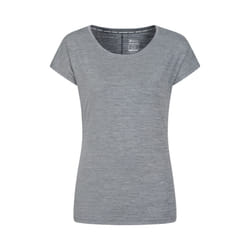 Mountain Warehouse Womens/Ladies Panna II UV Protection Loose T-Shirt - 16 UK, Grey