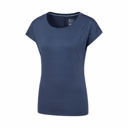 Mountain Warehouse Womens/Ladies Panna II UV Protection Loose T-Shirt - 14 UK, Navy