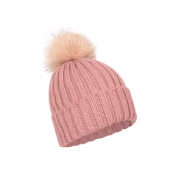Mountain Warehouse Womens/Ladies Geneva Borg Lined Beanie - One Size, Pale Pink