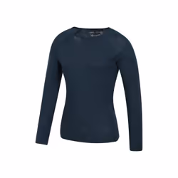 Mountain Warehouse Mens Merino Wool Thermal Top - 3XL, Petrol