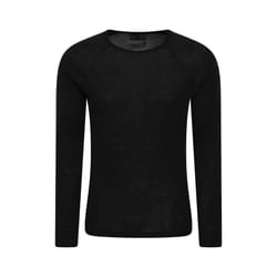 Mountain Warehouse Mens Merino Wool Thermal Top - XL, Black