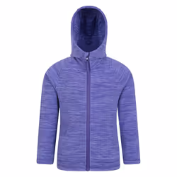 Mountain Warehouse Childrens/Kids Snowdonia II Full Zip Hoodie - 13 Years, Purple