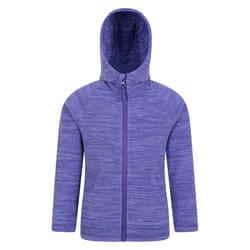 Mountain Warehouse Childrens/Kids Snowdonia II Full Zip Hoodie - 13 Years, Purple