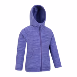 Mountain Warehouse Childrens/Kids Snowdonia II Full Zip Hoodie - 13 Years, Purple