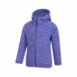 Mountain Warehouse Childrens/Kids Snowdonia II Full Zip Hoodie - 13 Years, Purple