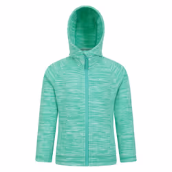 Mountain Warehouse Childrens/Kids Snowdonia II Full Zip Hoodie - 3-4 Years, Green