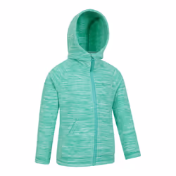 Mountain Warehouse Childrens/Kids Snowdonia II Full Zip Hoodie - 3-4 Years, Green