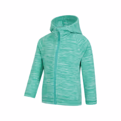 Mountain Warehouse Childrens/Kids Snowdonia II Full Zip Hoodie - 3-4 Years, Green