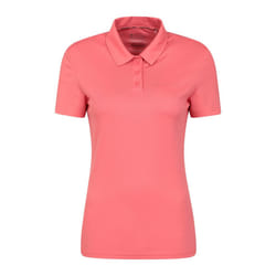 Mountain Warehouse Womens/Ladies Classic IsoCool Golf Polo Shirt - 6 UK, Pink