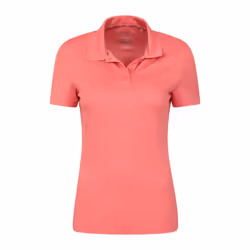Mountain Warehouse Womens/Ladies Classic IsoCool Golf Polo Shirt - 6 UK, Pink