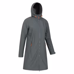 Mountain Warehouse Womens/Ladies Ioana Longline Soft Shell Jacket - 10 UK, Green