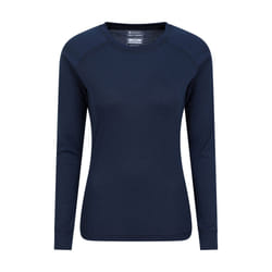 Mountain Warehouse Womens/Ladies Talus Long-Sleeved Top - 18 UK, Navy
