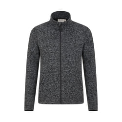 Mountain Warehouse Mens Idris III Full Zip Fleece Jacket - 3XL, Black