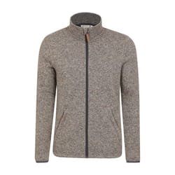 Mountain Warehouse Mens Idris III Full Zip Fleece Jacket - 4XL, Beige