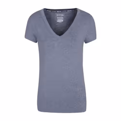 Mountain Warehouse Womens/Ladies Vitality V Neck T-Shirt - 16 UK, Navy