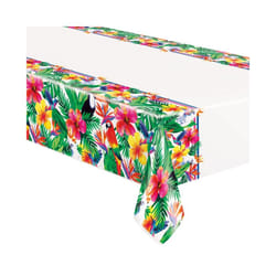 Unique Party Plastic Tropical Palm Party Table Cover
