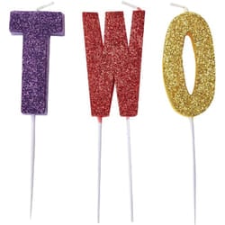 Amscan 2 Happy Birthday Candles (Pack of 3)