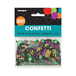 Unique Party Cheer 60th Birthday Confetti