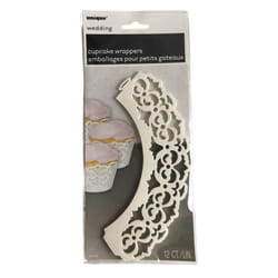 Unique Party Die Cut Paper Cupcake Wrappers (Pack of 12)