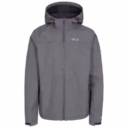 Trespass Mens Anak Soft Shell Jacket - S, Black Marl