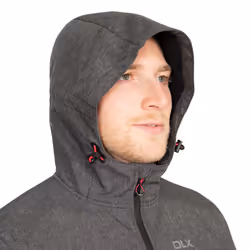 Trespass Mens Anak Soft Shell Jacket - S, Black Marl
