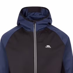 Trespass Mens Furst Active Soft Shell Jacket - L, Black